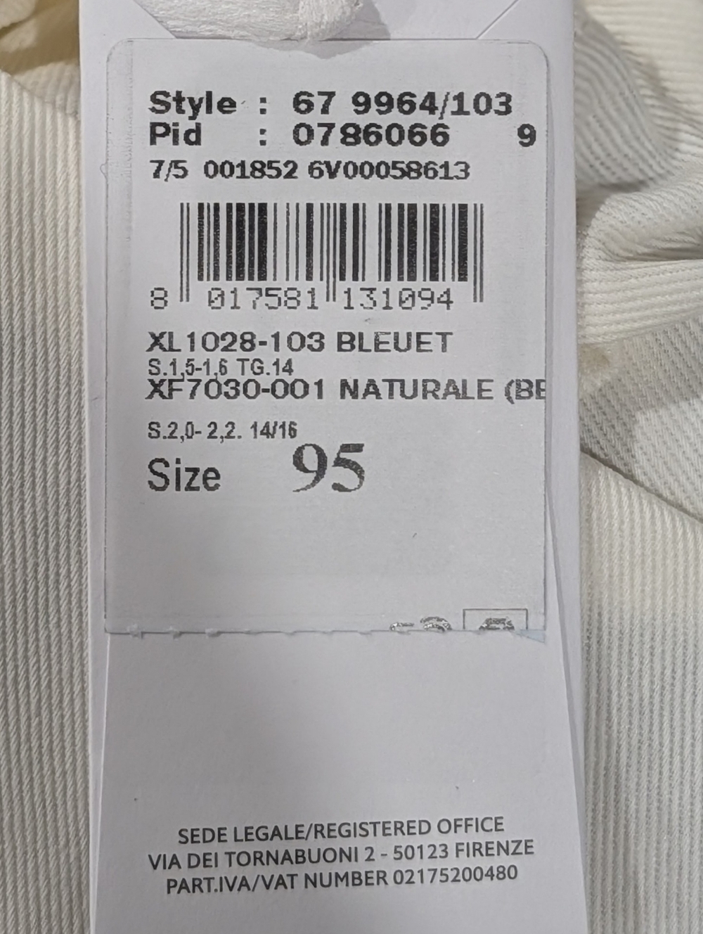 $550 Salvatore Ferragamo Gancini Suede Belt Blue Naturale 95 US 38 - Picture 5 of 5